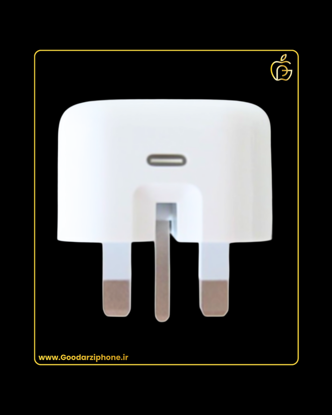 کله گی شارژر دیواری اپل 20 وات اورجینال USB C Adapter 20W