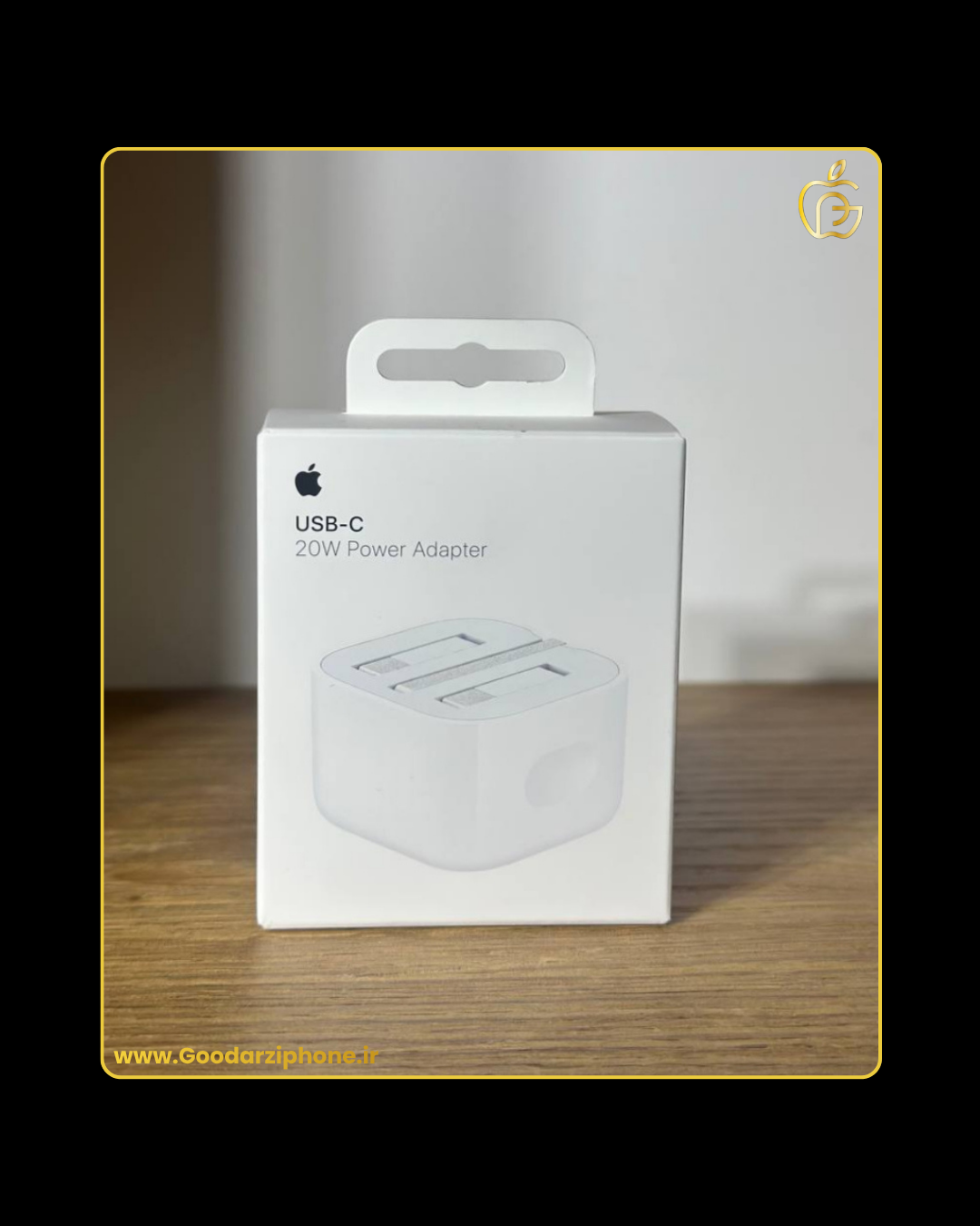 کله گی شارژر دیواری اپل 20 وات اورجینال USB C Adapter 20W