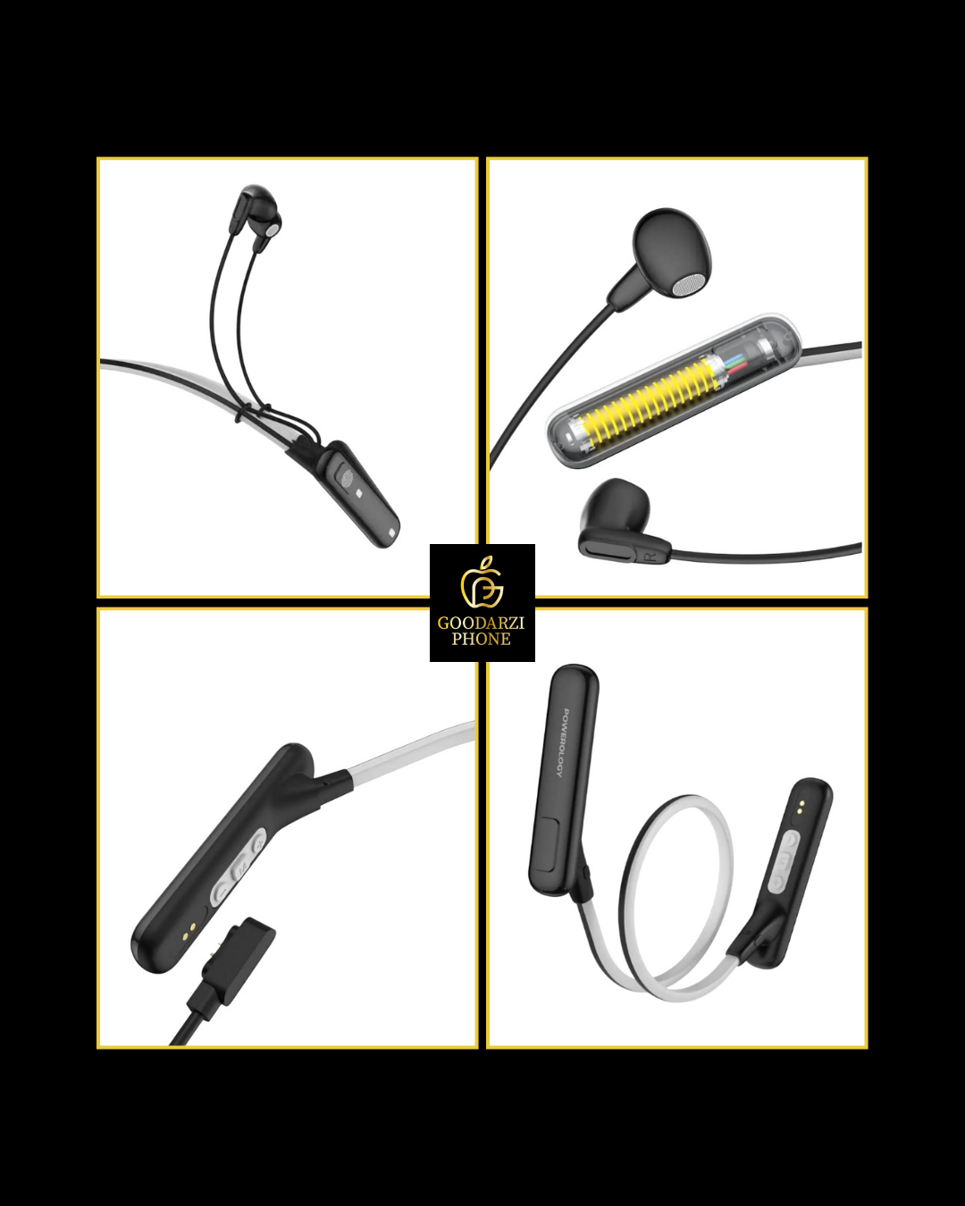 هندزفری گردنی پاورولوژی مدل Powerology VOIX ENC Neckband PWA23WNKB