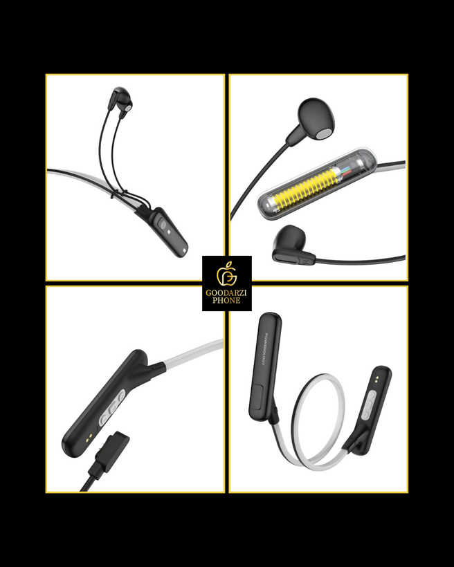 هندزفری گردنی پاورولوژی مدل Powerology VOIX ENC Neckband PWA23WNKB