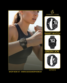 ساعت هوشمند مدل Green Lion Active 10