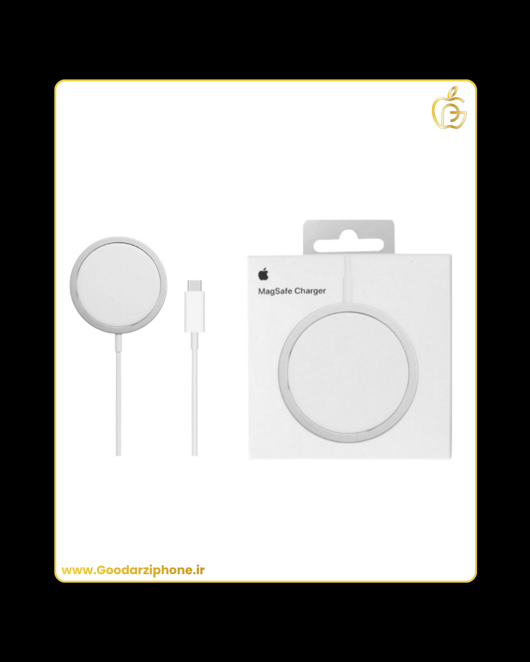 شارژر اپل استور مدل Apple MagSafe Charger 15W