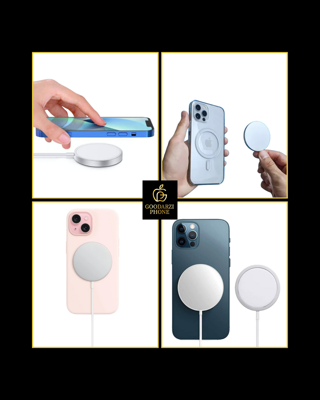 شارژر اپل استور مدل Apple MagSafe Charger 15W