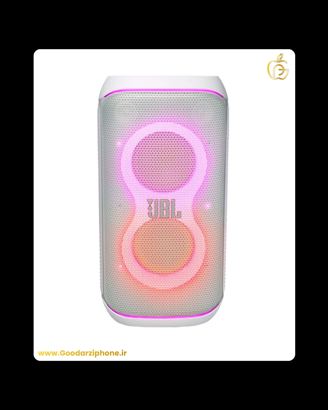 اسپیکر بلوتوثی JBL رنگ سفید مدل PartyBox Club 120