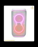 اسپیکر بلوتوثی JBL رنگ سفید مدل PartyBox Club 120