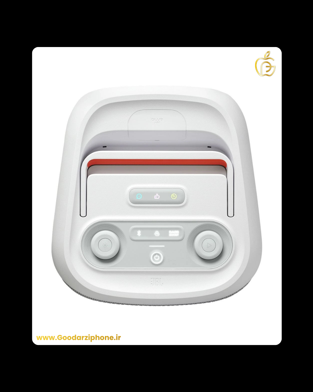 اسپیکر بلوتوثی JBL رنگ سفید مدل PartyBox Club 120