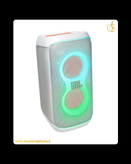 اسپیکر بلوتوثی JBL رنگ سفید مدل PartyBox Club 120