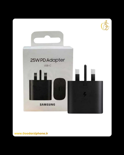 کله گی شارژر سامسونگ اورجینال سه پین 25 وات