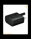 کله گی شارژر سامسونگ اورجینال سه پین 25 وات