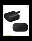 کله گی شارژر سامسونگ اورجینال سه پین 25 وات