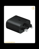 کله گی شارژر سامسونگ اورجینال سه پین 25 وات