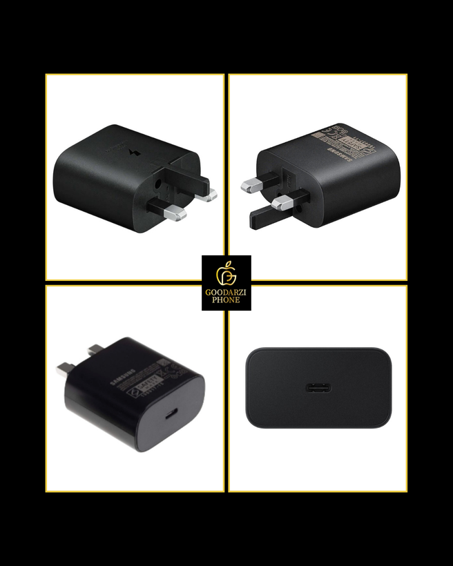 کله گی شارژر سامسونگ اورجینال سه پین 25 وات