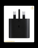 کله گی شارژر سامسونگ اورجینال سه پین 25 وات