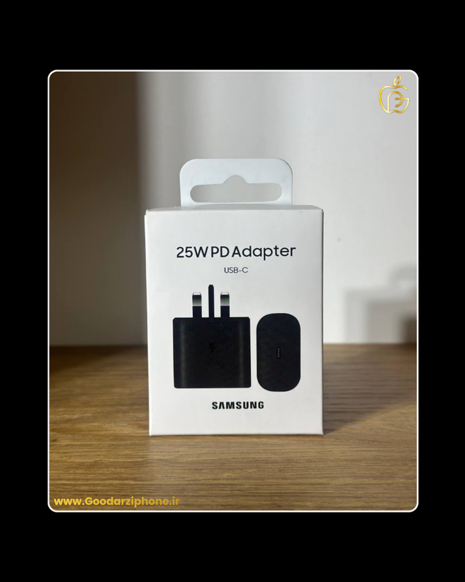 کله گی شارژر سامسونگ اورجینال سه پین 25 وات