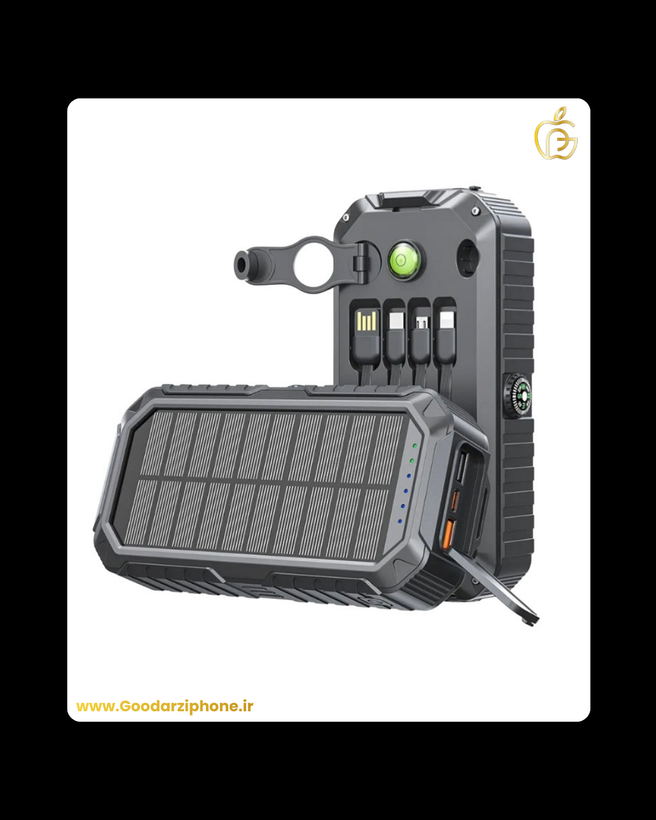 پاوربانک خورشیدی سولار میت 20000 گرین لاین مدل GL-PX15