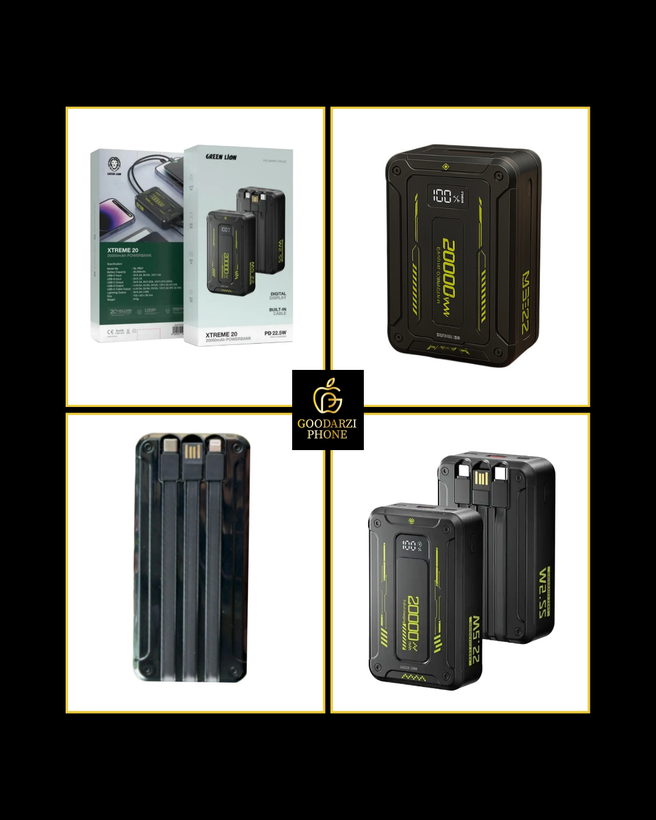 پاور بانک گرین لاین Green Lion Xtreme 20 20000mAh