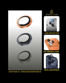 محافظ لنز دوربین Green Lion Classic iPhone 17Pro/ProMax