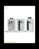 قاب کریستال شفاف آیفون مدل Green Lion MagSafe Carol Delgado Clear Case for iPhone 17 Series