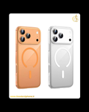 قاب کریستال شفاف آیفون مدل Green Lion MagSafe Carol Delgado Clear Case for iPhone 17 Series