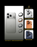 محافظ لنز دوربین آیفون 17 پرو گرین لاین Green Lion HD Plus Camera Lens iPhone 17 Pro