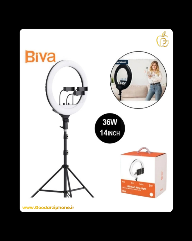 رینگ لایت بیوا مدل Ring Light BIVA RL01 36W