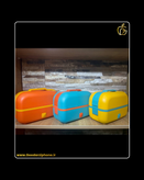 ظرف غذای برقی دو طبقه به همراه تخم مرغ آبپزکن با گنجایش 1.1 لیتر