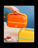 ظرف غذای برقی دو طبقه به همراه تخم مرغ آبپزکن با گنجایش 1.1 لیتر