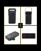 پاوربانک سولار مکس GREEN LION 50000mAh مدل GNSLRPB50KBK