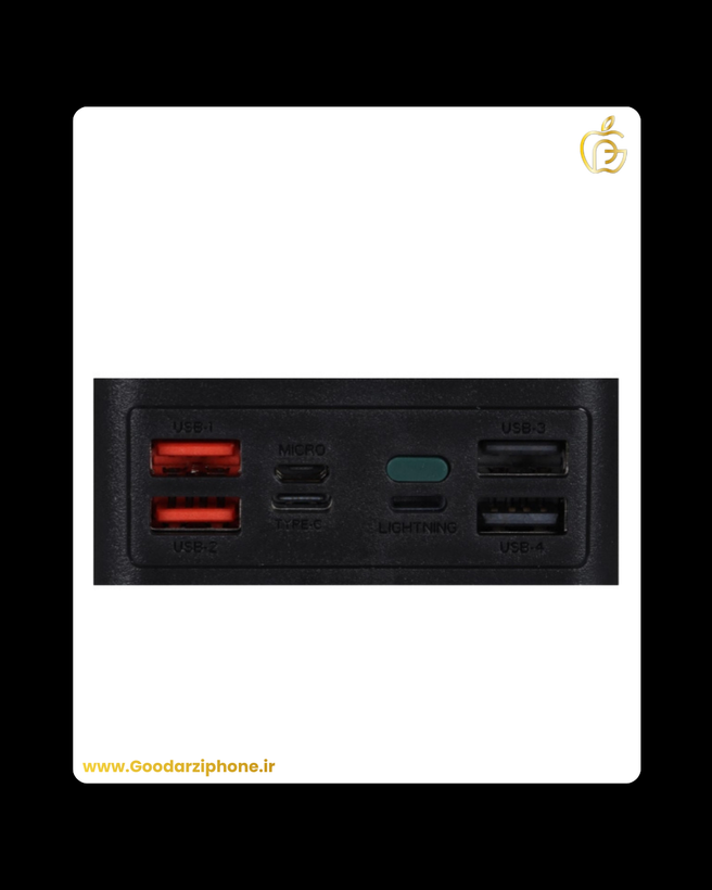 پاوربانک سولار مکس GREEN LION 50000mAh مدل GNSLRPB50KBK