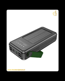 پاوربانک سولار مکس GREEN LION 50000mAh مدل GNSLRPB50KBK