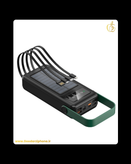 پاوربانک سولار مکس GREEN LION 50000mAh مدل GNSLRPB50KBK