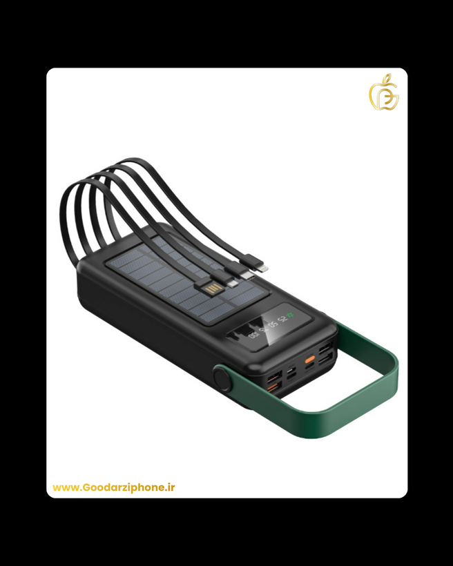 پاوربانک سولار مکس GREEN LION 50000mAh مدل GNSLRPB50KBK