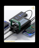 پاوربانک سولار مکس GREEN LION 50000mAh مدل GNSLRPB50KBK