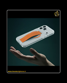 قاب شفاف اورجینال و دستگیره دار مدل Green Lion MagSafe Grip Case for iPhone 17 Pro/Pro Max