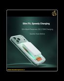 قاب شفاف اورجینال و دستگیره دار مدل Green Lion MagSafe Grip Case for iPhone 17 Pro/Pro Max