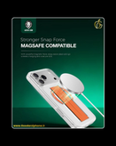 قاب شفاف اورجینال و دستگیره دار مدل Green Lion MagSafe Grip Case for iPhone 17 Pro/Pro Max