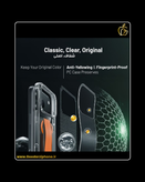 قاب شفاف اورجینال و دستگیره دار مدل Green Lion MagSafe Grip Case for iPhone 17 Pro/Pro Max