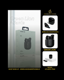 هدفون بی سیم گرین لاین مدل Atlanta True Wireless Earbuds