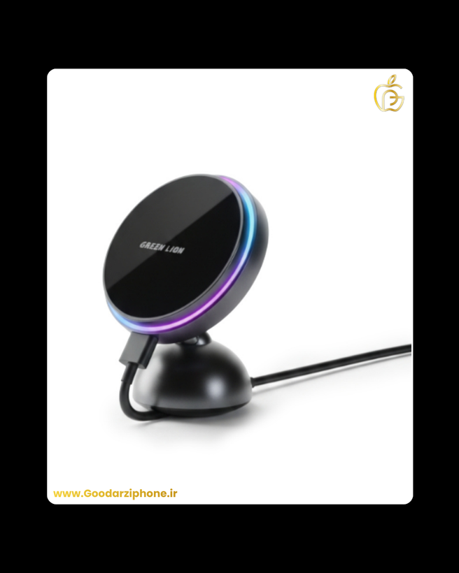 نگهدارنده و شارژر خودرو مگ پرایم گرین لاین Green Magprime Car Charger Holder
