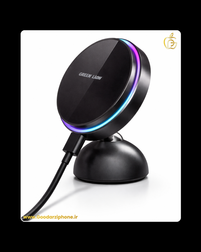 نگهدارنده و شارژر خودرو مگ پرایم گرین لاین Green Magprime Car Charger Holder