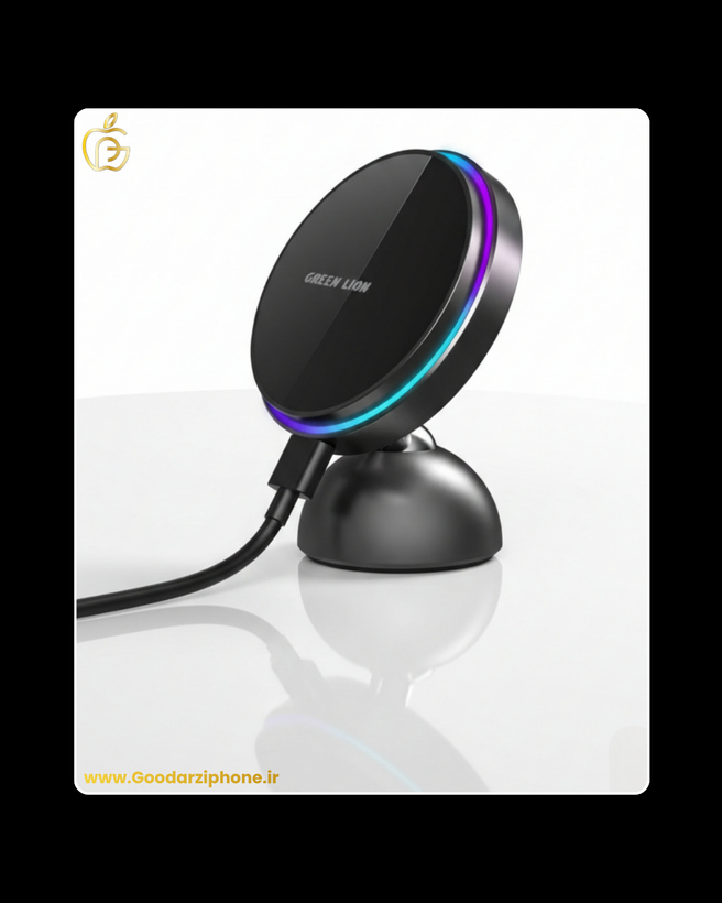 نگهدارنده و شارژر خودرو مگ پرایم گرین لاین Green Magprime Car Charger Holder