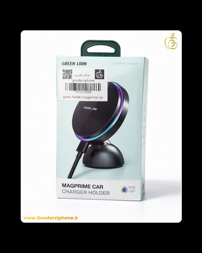 نگهدارنده و شارژر خودرو مگ پرایم گرین لاین Green Magprime Car Charger Holder