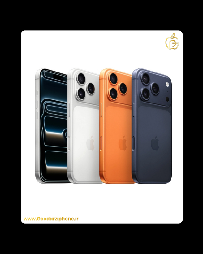 گوشی موبایل اپل مدل iphone 17 Pro Max پارت نامبر ch دو سیم کارت