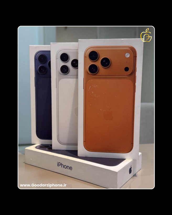 گوشی موبایل اپل مدل iphone 17 Pro Max پارت نامبر ch دو سیم کارت