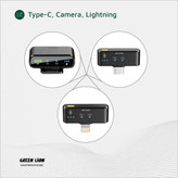 میکروفون بیسیم 3 در1 مدل GM-85X گرین لاین Green Lion GM-85X 3In1 Wireless Microphone