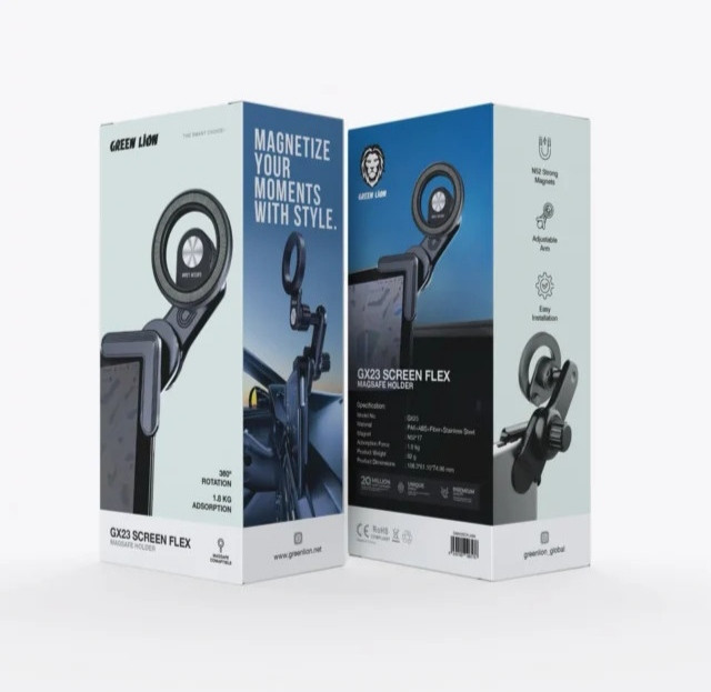هولدر مغناطیسی گوشی گرین لاین مدل GX23 Screen Flex Magsafe Holder